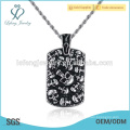 High quality punk jewelry stainless steel rock style pendant necklace